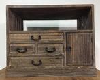 Japanese - Japanese Vintage Wooden Chest of drawers / Box -