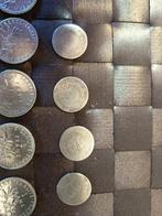 Frankrijk. Lot de 21 monnaies, dont 15 en argent (Zonder, Postzegels en Munten