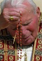 Chapelet - Cadeau daudience privée du pape Saint Jean-Paul