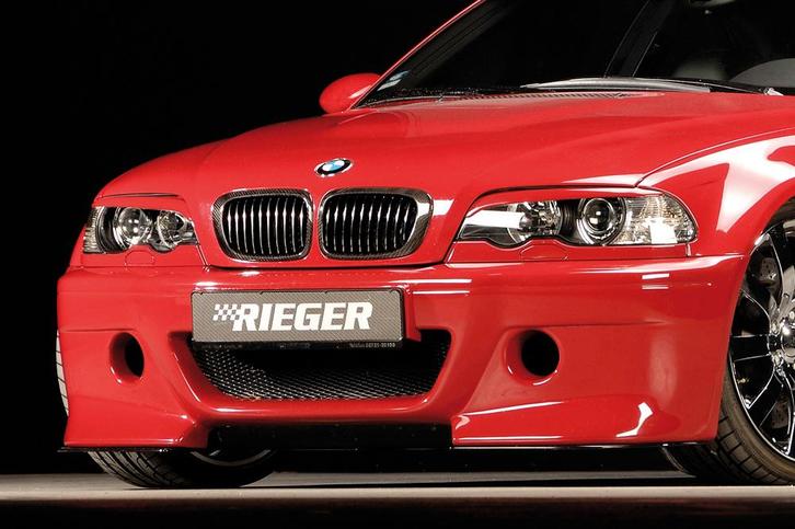 Rieger voorbumper CS-Look | 3-Serie E46 M3: 06.00- - Coupé,, Auto-onderdelen, Carrosserie, Nieuw, BMW, Verzenden