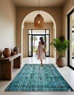 Bleu vintage - Tapis - 270 cm - 170 cm - avec certificat, Nieuw