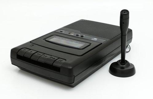 GPO CRS132 - Draagbare cassetterecorder, USB en microfoon, Audio, Tv en Foto, Cd-spelers, Nieuw, Verzenden