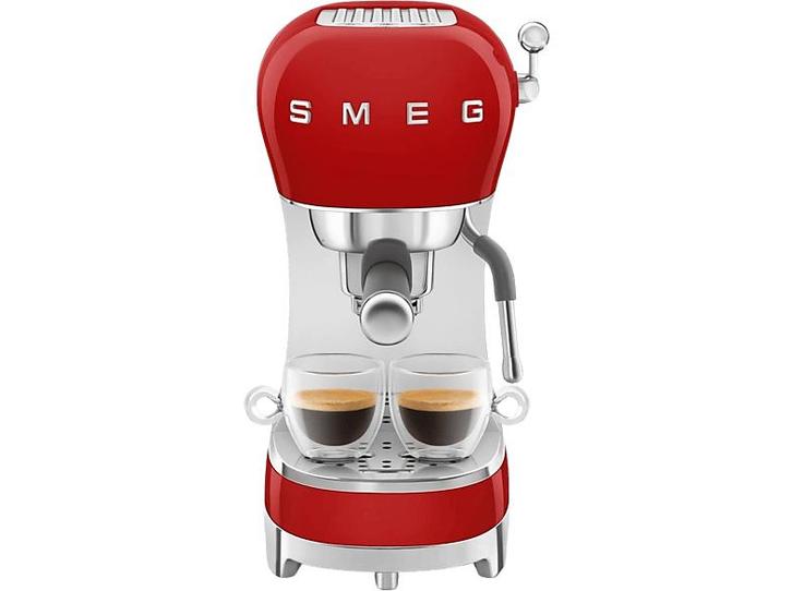 SMEG -  Espressomachine  - Rood, Elektronische apparatuur, Koffiezetapparaten, Gemalen koffie, Nieuw, Verzenden