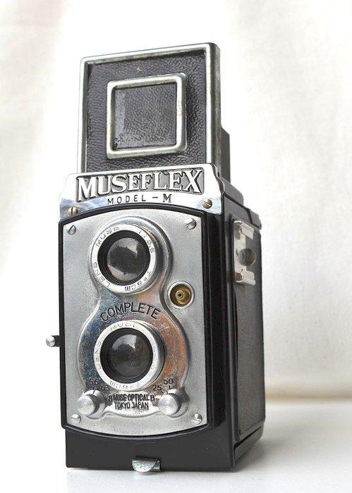 Museflex tweeoog camera model M Twin lens reflex camera, Audio, Tv en Foto, Fotocamera's Analoog