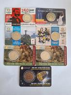 België. 2 Euro 2014/2019 7 x coin cards  (Zonder, Postzegels en Munten, Munten | Europa | Euromunten
