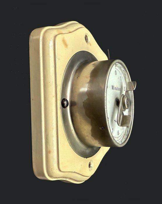 Réveil avec alarme de 10 minutes - Uhrenfabrik Mühlheim/, Antiek en Kunst, Antiek | Wandborden en Tegels