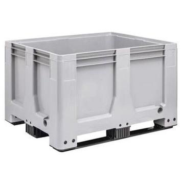 Palletbox kunststof gesloten 120x100x76cm nieuw 2e keus, Ophalen of Verzenden