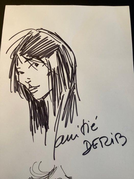 Vance / Derib - XIII + Chinook - 2 Gesigneerde originele, Boeken, Stripverhalen