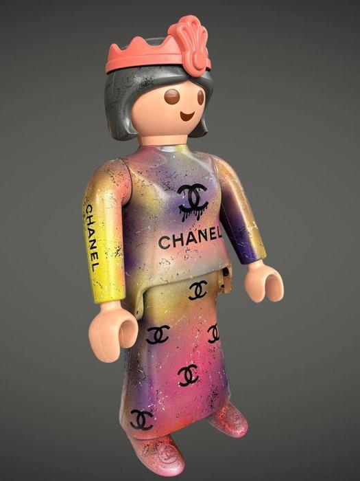 Artiluxx - XXL playmobil Chanel • The Queen, Antiquités & Art, Art | Peinture | Moderne