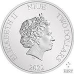 Niue. 2022 80 Jahre Bambi - Bambi & Faline, 1 Oz (.999)