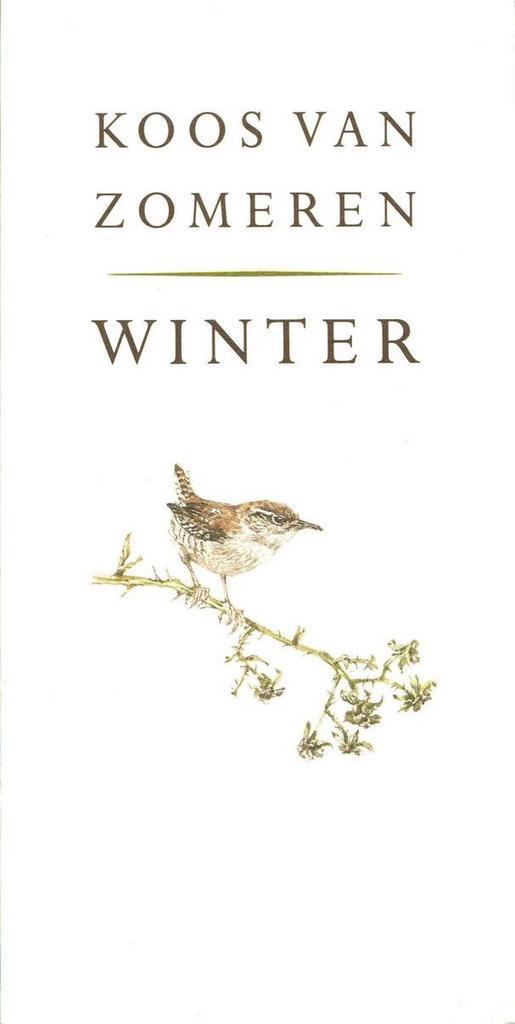 WINTER 9789029560160 K. van Zomeren, Boeken, Romans, Zo goed als nieuw, Verzenden