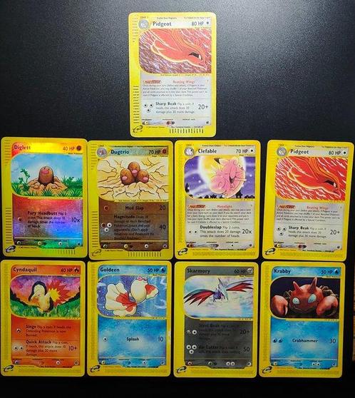 WOTC Pokémon - 9 Card - Expedition - ENG - - Pidgeot Holo -, Hobby en Vrije tijd, Verzamelkaartspellen | Pokémon