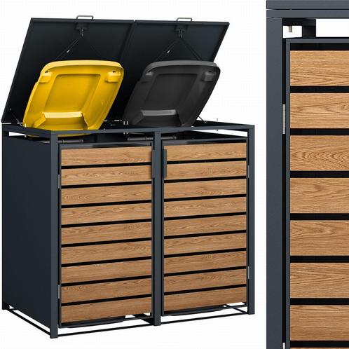 Duurzame container ombouw voor 2 containers - weerbestend..., Doe-het-zelf en Bouw, Adembescherming, Accessoires, Nieuw, Ophalen of Verzenden