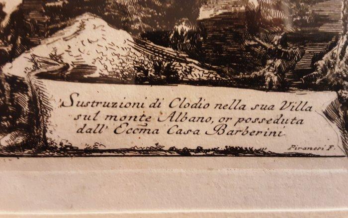 Giovanni Battista Piranesi (1720-1778) - Acquaforte, Antiek en Kunst, Antiek | Overige Antiek