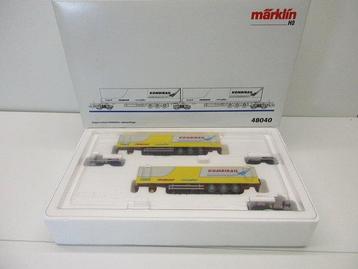 Märklin H0 - 48040 + 84212 - Wagon de marchandises pour