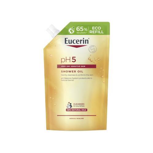 Eucerin pH5 Doucheolie Navulverpakking 400ml (Douchegel), Handtassen en Accessoires, Uiterlijk | Lichaamsverzorging, Nieuw, Verzenden