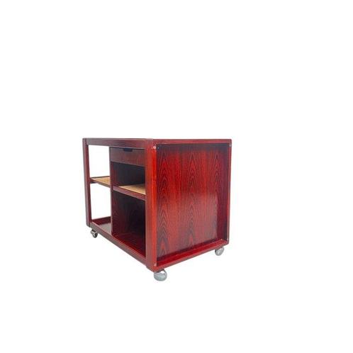 Dyrlund - Chariot de service - Teck, Liège, Antiek en Kunst, Antiek | Meubels | Stoelen en Sofa's