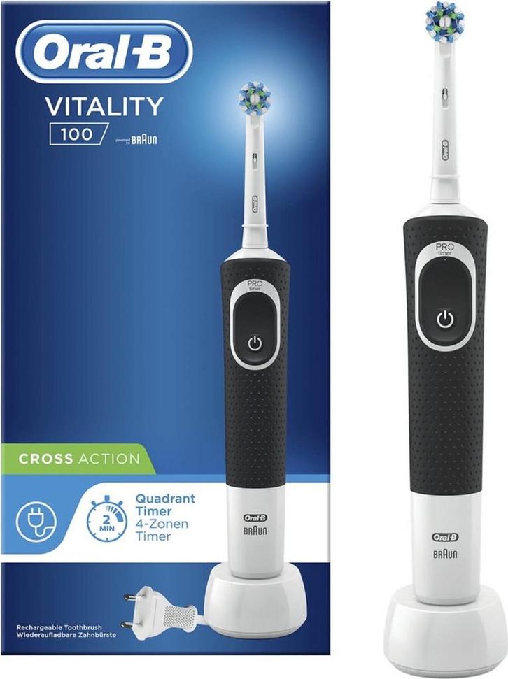 Elektrische Tandenborstel Oral-B Vitality 100 CrossAction..., Bijoux, Sacs & Beauté, Beauté | Parfums, Envoi
