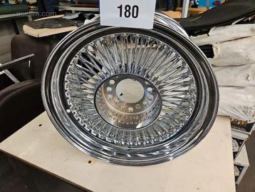 15 Chromé velgen (4x) PLAYER WIRE WHEELS beschikbaar voor biedingen