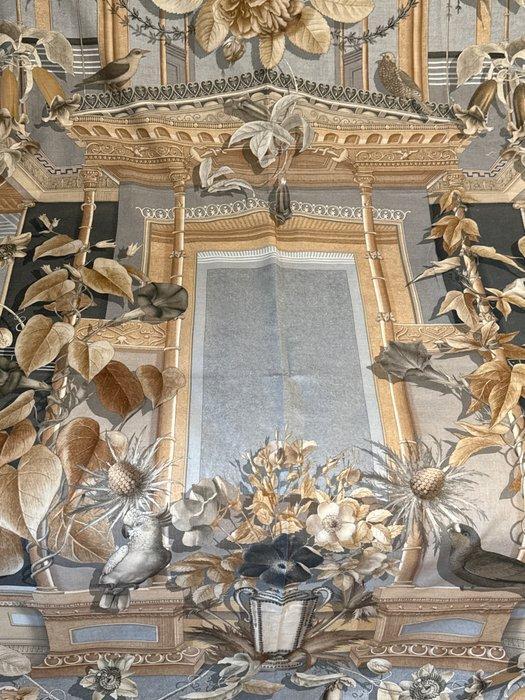 san leucio top quality - Grand panneau de tenture de style, Antiek en Kunst, Antiek | Tapijten, Tafelkleden en Textiel
