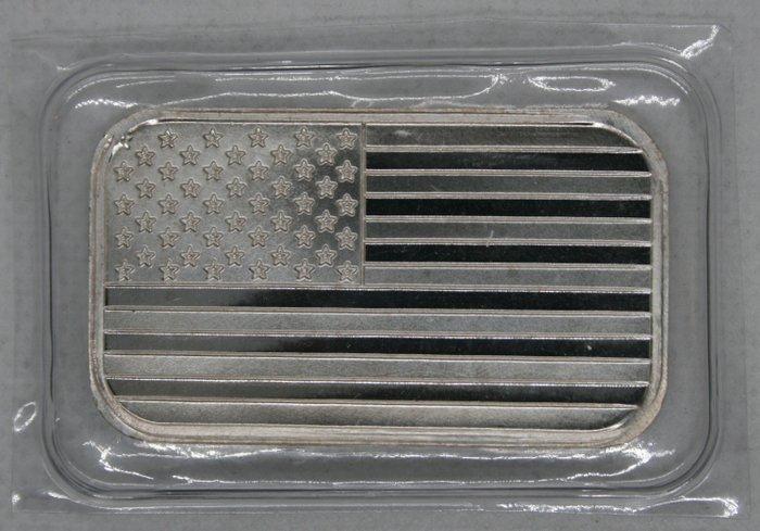 1 Troy Ounce - Zilver .999 (Zonder minimumprijs), Timbres & Monnaies, Métaux nobles & Lingots