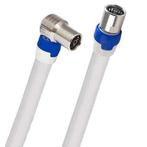 Coax kabel op de hand gemaakt – 3 meter – Wit – IEC 4G Proof