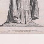 Gravure Bisschop Suitbert of Kaiserswerth, 17e-eeuw,, Antiek en Kunst