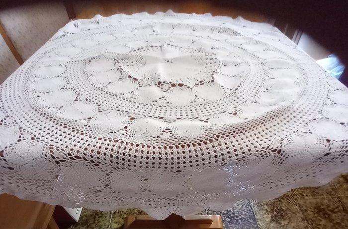 Tafelkleed - 133 cm - 133 cm, Antiek en Kunst, Antiek | Tapijten, Tafelkleden en Textiel