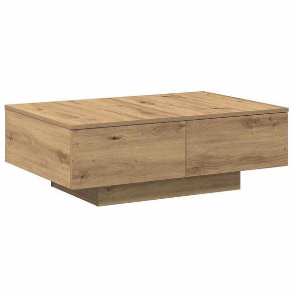 Bewerkt Hout Salontafel | OP = OP | Unieke kans, Huis en Inrichting, Tafels | Salontafels, 50 tot 100 cm, Nieuw, Overige houtsoorten