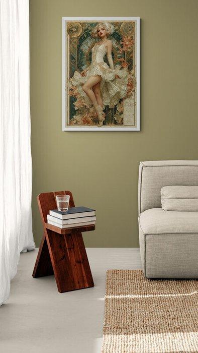 I_KONIQ - Fashion Moulin Rouge art deco starlette # 2, Antiek en Kunst, Curiosa en Brocante