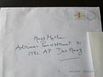 A.F.Th. van der Heijden - Getypte brief aan Hans Matla -
