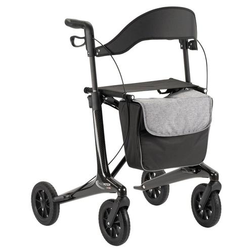 MultiMotion Carbon rollator met softwielen - Carbon, Diversen, Rollators, Ophalen of Verzenden