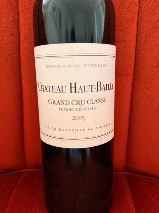 2005 Chateau Haut-Bailly - Graves Grand Cru Classé - 1 Fles, Verzamelen, Wijnen