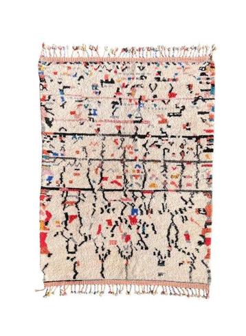 Berber, Marokkaans Moderne Beni Ourain Wol Tapijt 210x300 cm