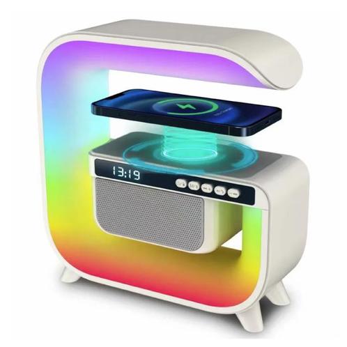 RGB Sound Box & Oplader - Alarm Klok Bluetooth 5.0 Draadloze, TV, Hi-fi & Vidéo, Enceintes, Envoi
