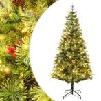 vidaXL Kerstboom met LED en dennenappels 195 cm PVC en PE, Nieuw, Verzenden
