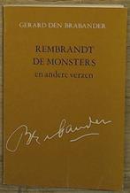 Rembrandt de monsters e.a. verzen 9789061431725, Brabander, Verzenden
