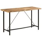 vidaXL Table de bar 180x70x107 cm bois massif de, Neuf, Verzenden