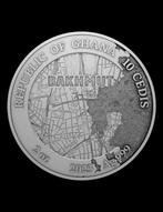 Ghana. 10 Cedis 2023 Fortress Bakhmut - Land Of Freedom