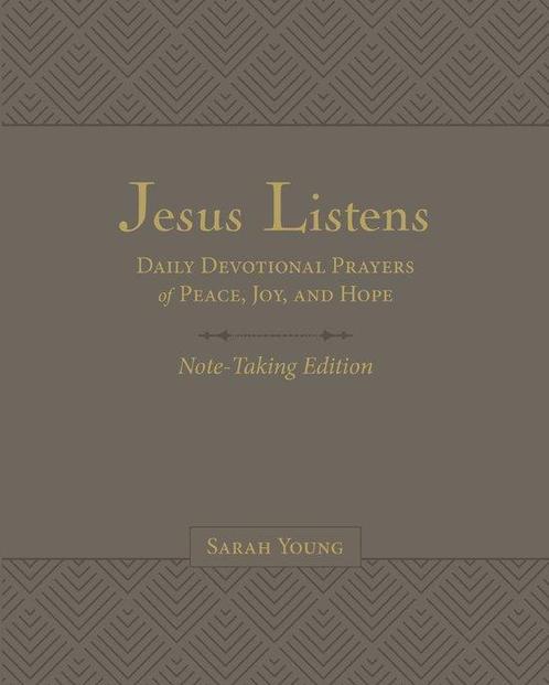 Jesus Listens Note-Taking Edition, Leathersoft, Gray, with, Boeken, Taal | Engels, Zo goed als nieuw, Verzenden