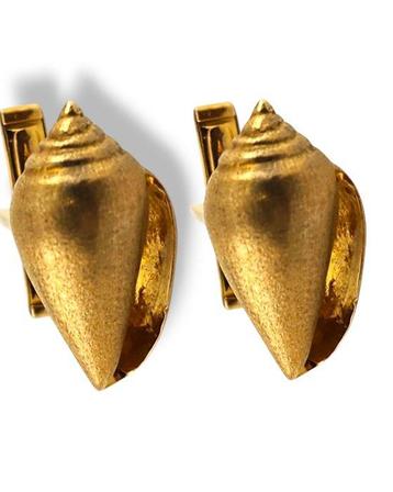 Boutons de manchette - 18 carats Or jaune, Étonnantes