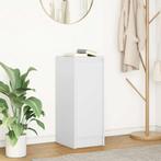 vidaXL Dressoir 29,5x34x76 cm spaanplaat wit, Huis en Inrichting, Kasten | Dressoirs, Verzenden, Nieuw