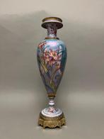 Sevres - Vaas - Porselein - Art Nouveau - H. 68 cm, Antiek en Kunst