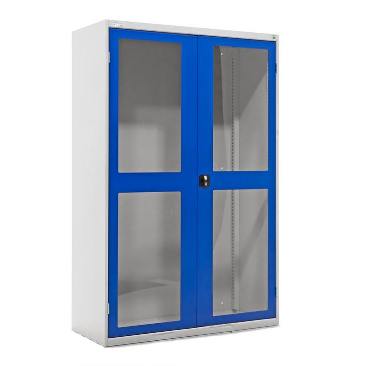 Gebruikte Werkplaatskasten 2 deuren (cilindersluiting), Huis en Inrichting, Kasten | Lockerkasten, Gebruikt, Ophalen of Verzenden