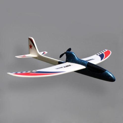 RC Vliegtuig Glider - DIY Speelgoed Plooibaar Zwart, Hobby & Loisirs créatifs, Modélisme | Radiocommandé & Téléguidé | Autre, Envoi