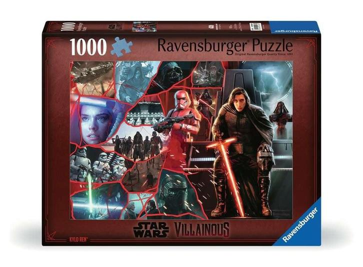 Star Wars Villainous Kylo Ren Puzzel (1000 stukken), Verzamelen, Star Wars, Ophalen of Verzenden