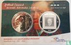 Nederland 2 euro 2021 (coincard - met zilveren penning) ..., Verzenden, Losse munt, Goud