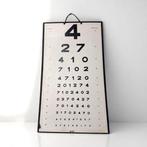 Bernard Leniak - Vintage Eye Chart - Optotype Board for