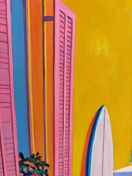 Billy - Surf 18, Antiquités & Art, Art | Peinture | Moderne