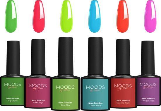 Tweedekans | Moods Gellac 6-delige Set - Gellak, Handtassen en Accessoires, Uiterlijk | Lichaamsverzorging, Ophalen of Verzenden